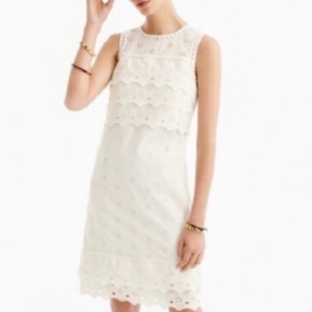 NWT J. Crew Dress Eyelet